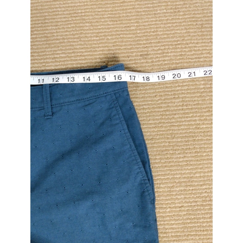 Penguin Shorts Mens Size 32 Blue Chino Flat Front Adult Casual Preppy - Picture 4 of 10